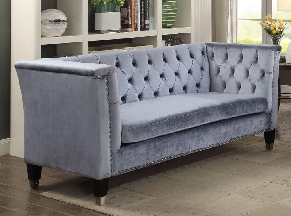 Honor Velvet Loveseat
