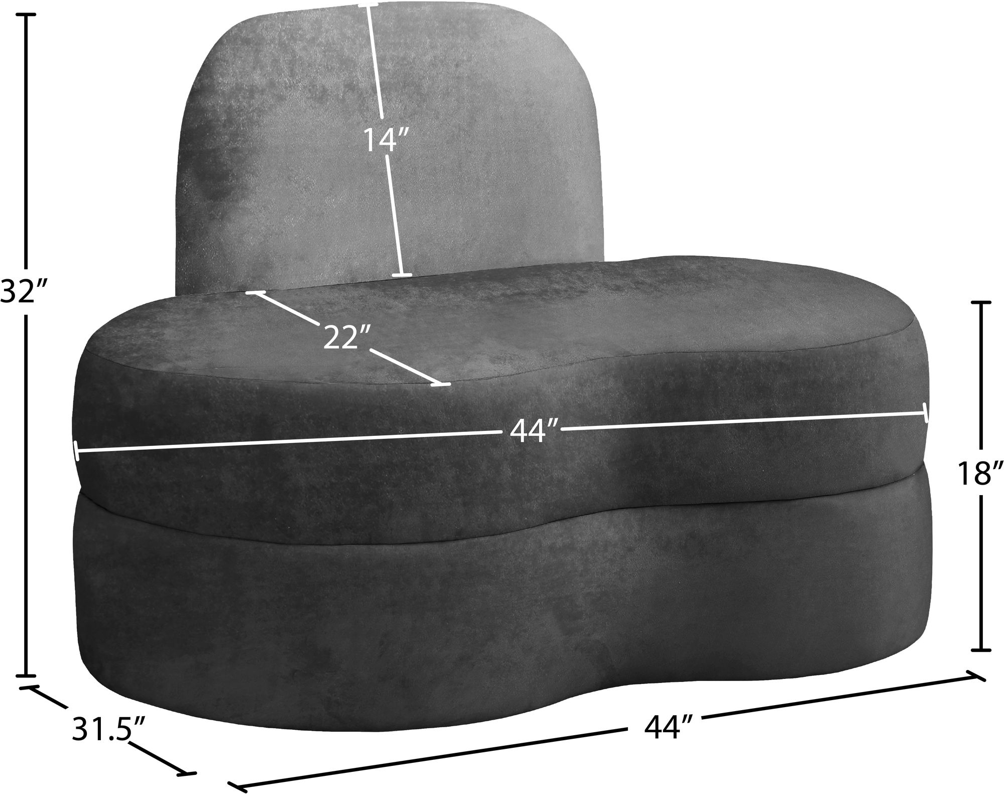 Mitzy Velvet Chair