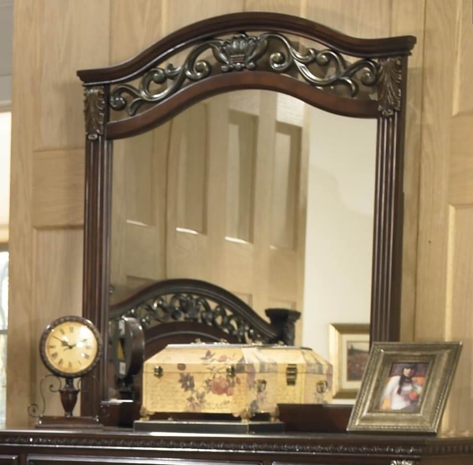 Ashley SM Leahlyn Wood Mirror