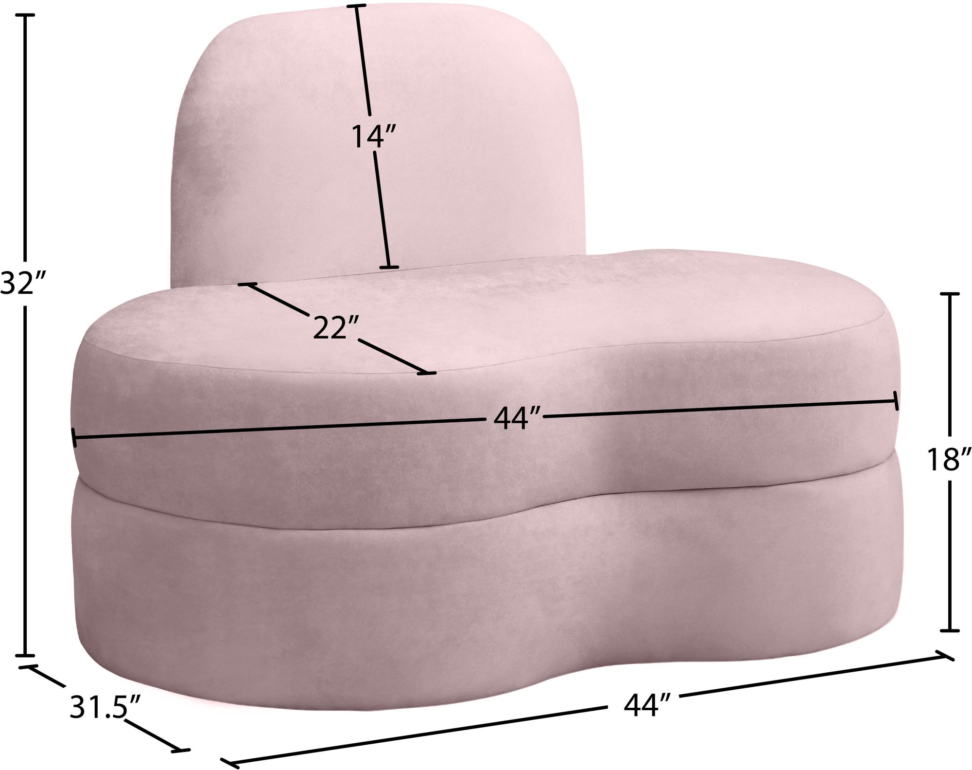 Mitzy Velvet Chair