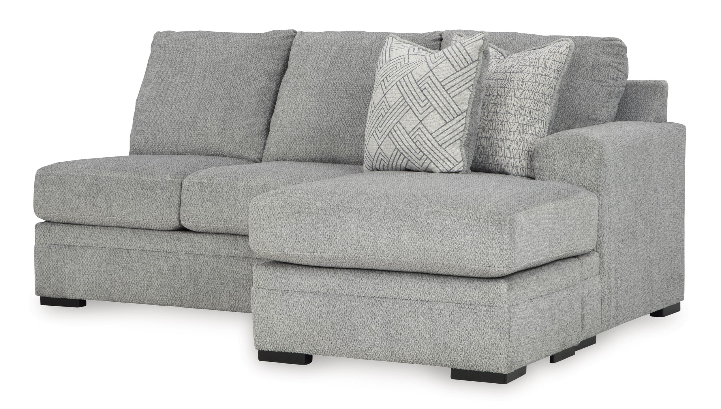 Casselbury 2-Piece Polyester U-Shaped Sectional Sofa w/Left Arm Chaise Facing