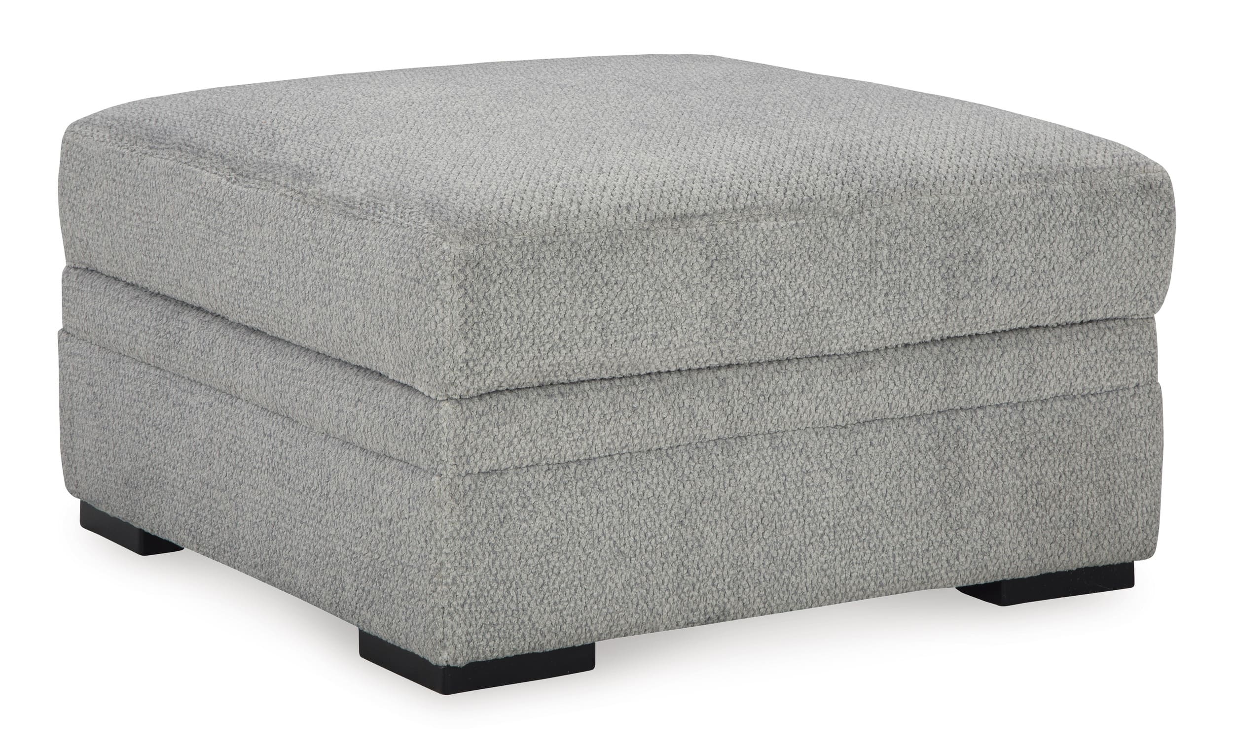Casselbury Polyester Ottoman with Storage - Thumbnail 2