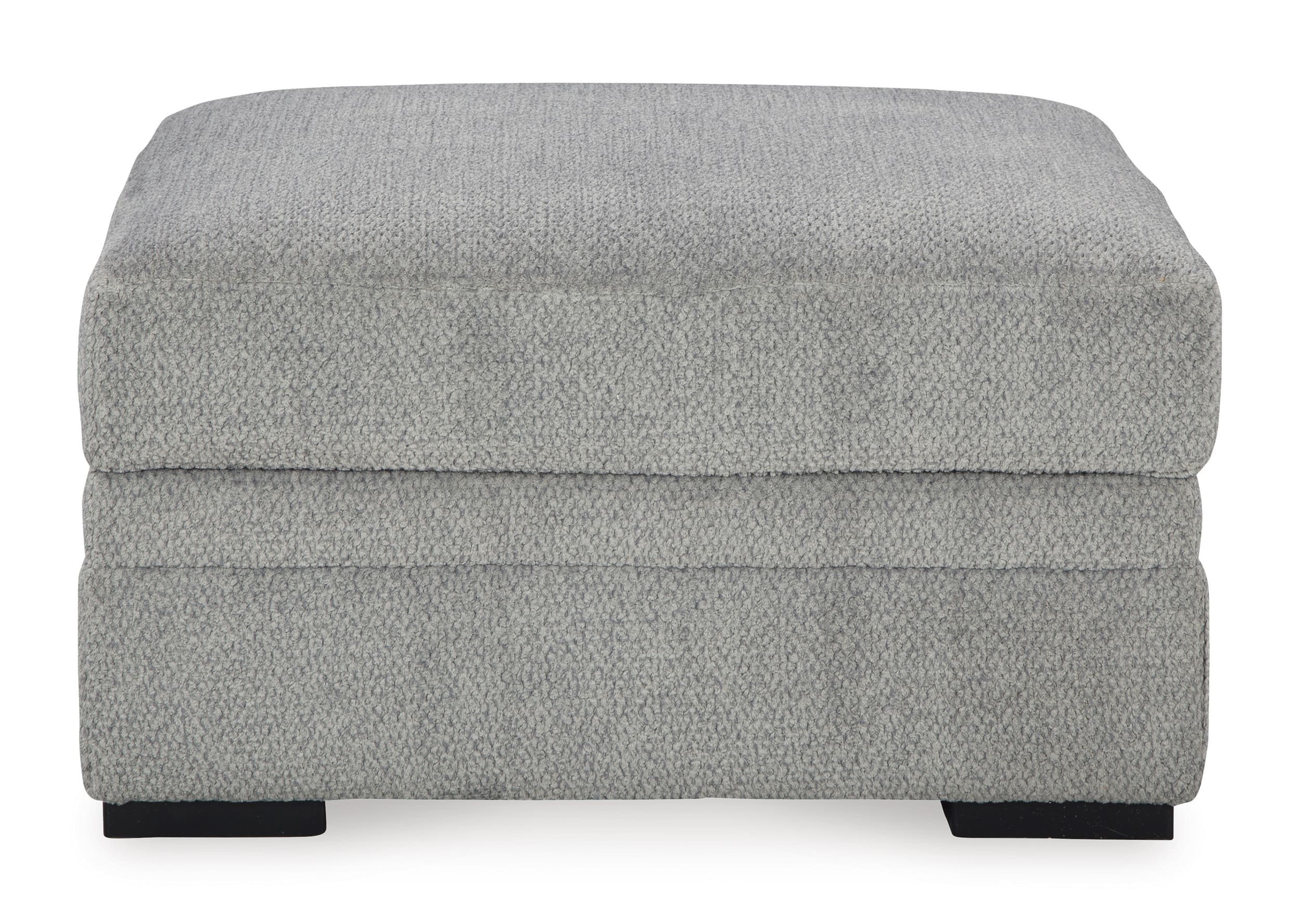 Casselbury Polyester Ottoman with Storage - Thumbnail 4
