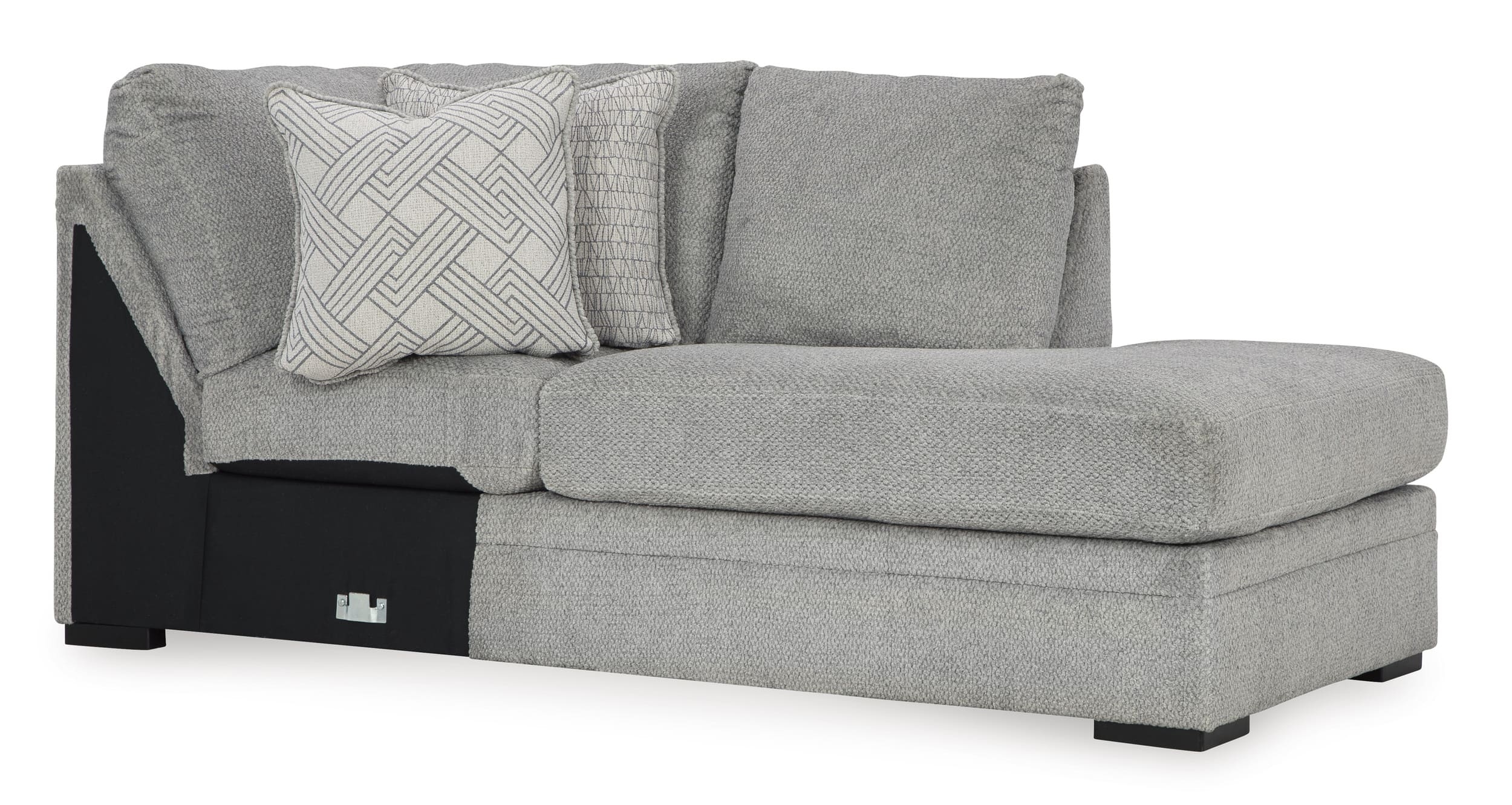 Casselbury 2-Piece Polyester U-Shaped Sectional Sofa w/Right Arm Chaise Facing
