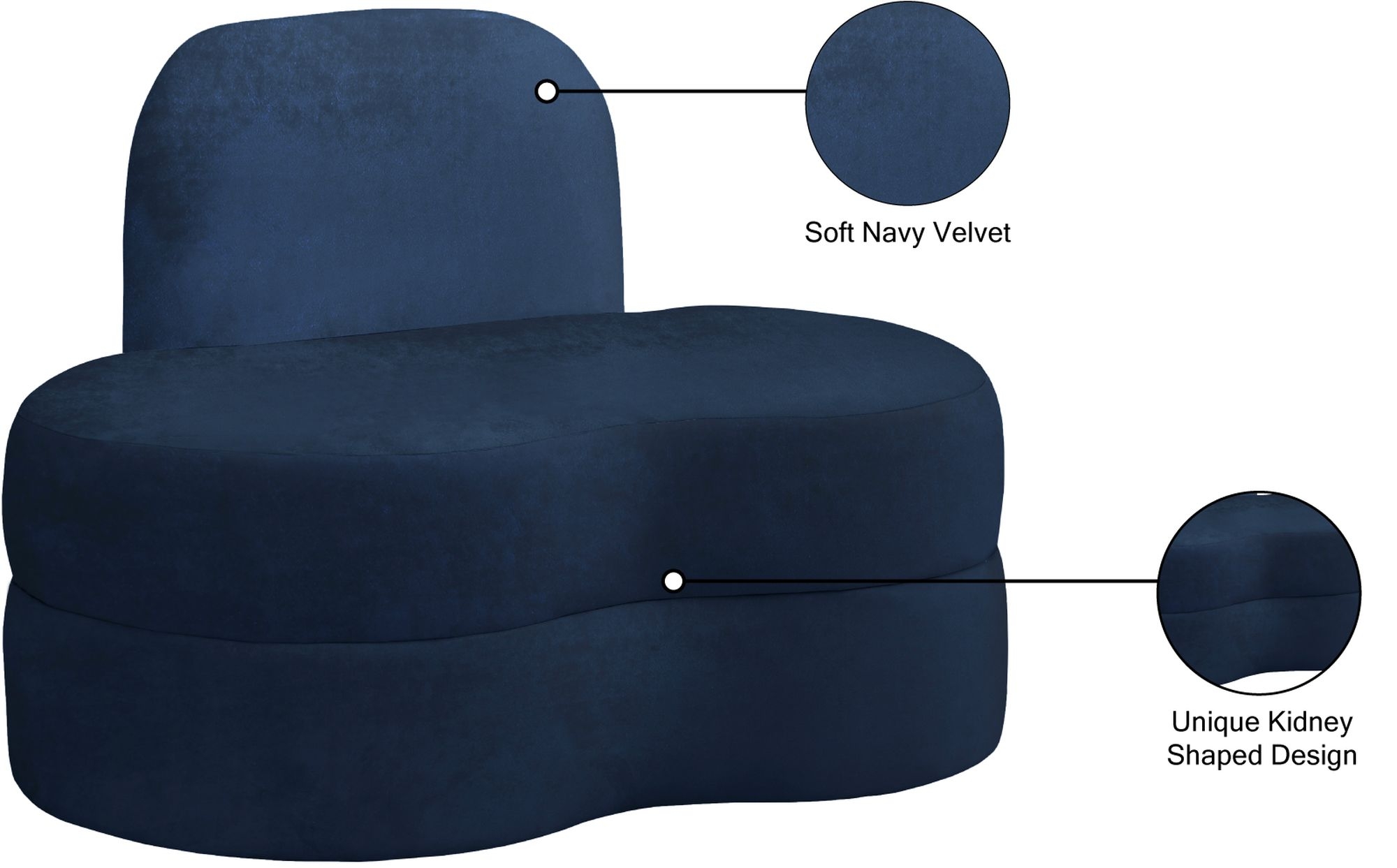 Mitzy Velvet Chair