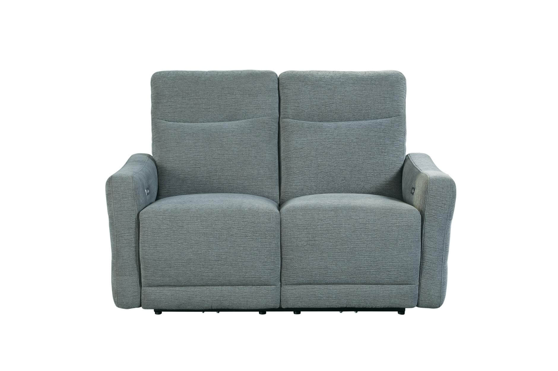 Edition Fabric Power Double Lay Flat Reclining Living Room Set by Homelegance