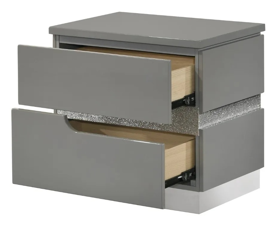 PARADOX NIGHTSTAND - GRAY