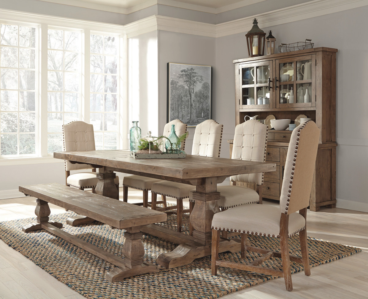 Caleb 83" Wood Bench