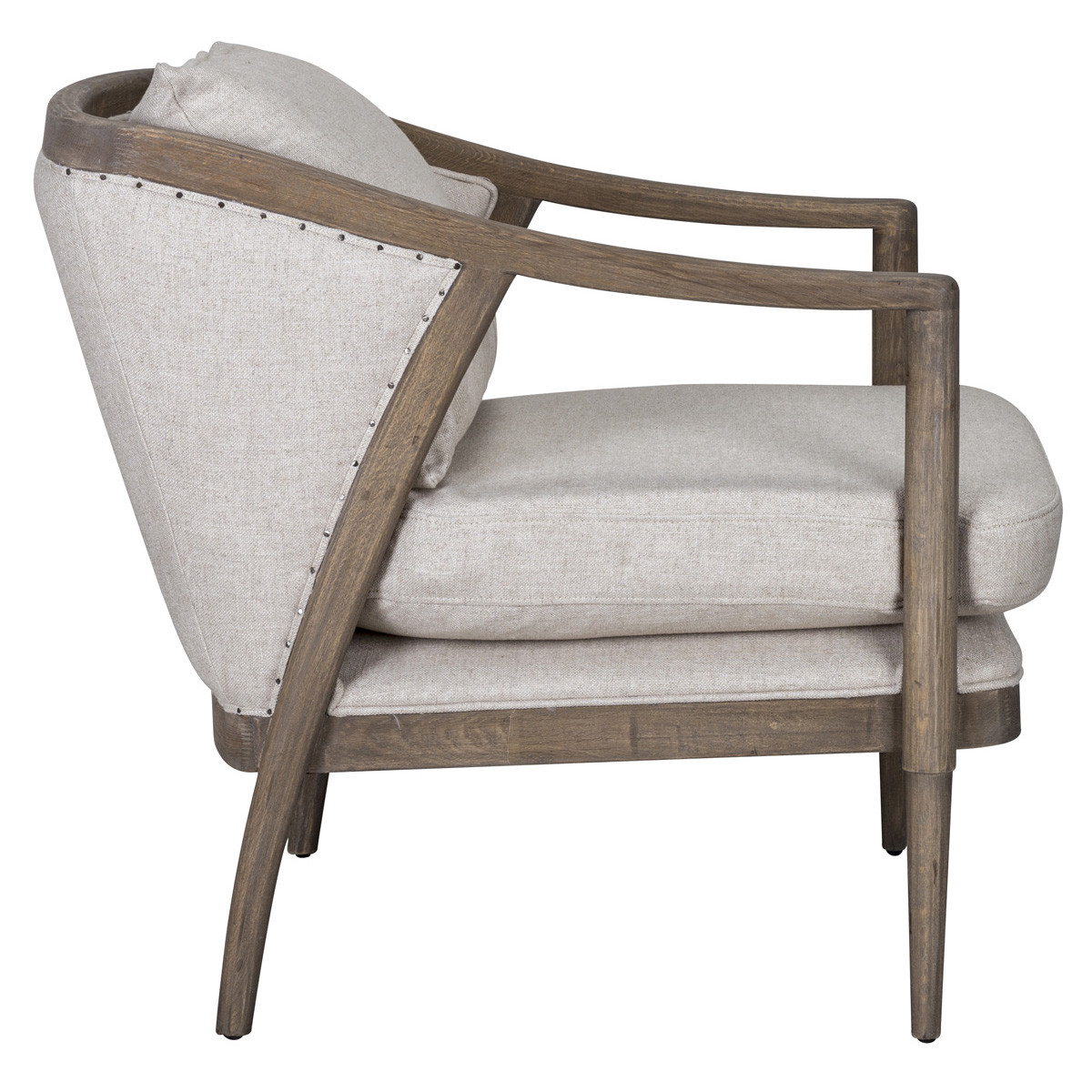 Scarlett Linen Accent Chair