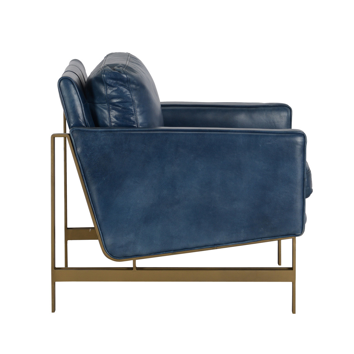 Chazzie Top Grain Leather Club Chair