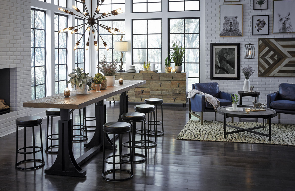 Chazzie Top Grain Leather Club Chair