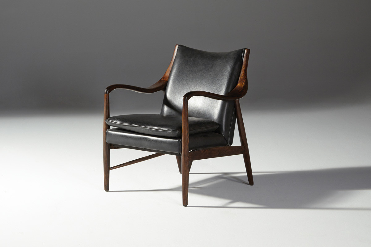 Kiannah Top Grain Leather Club Chair