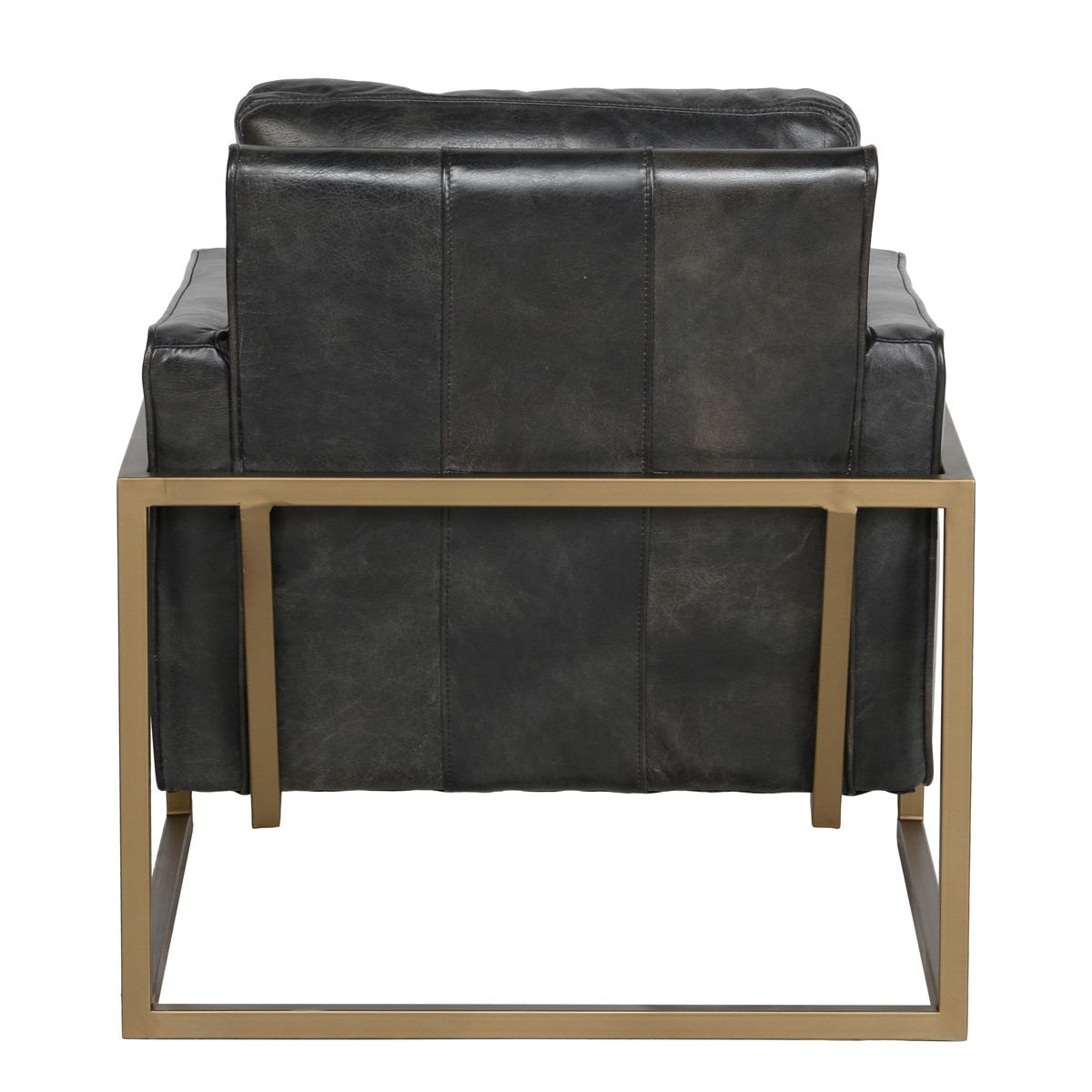 Ken Top Grain Leather Club Chair