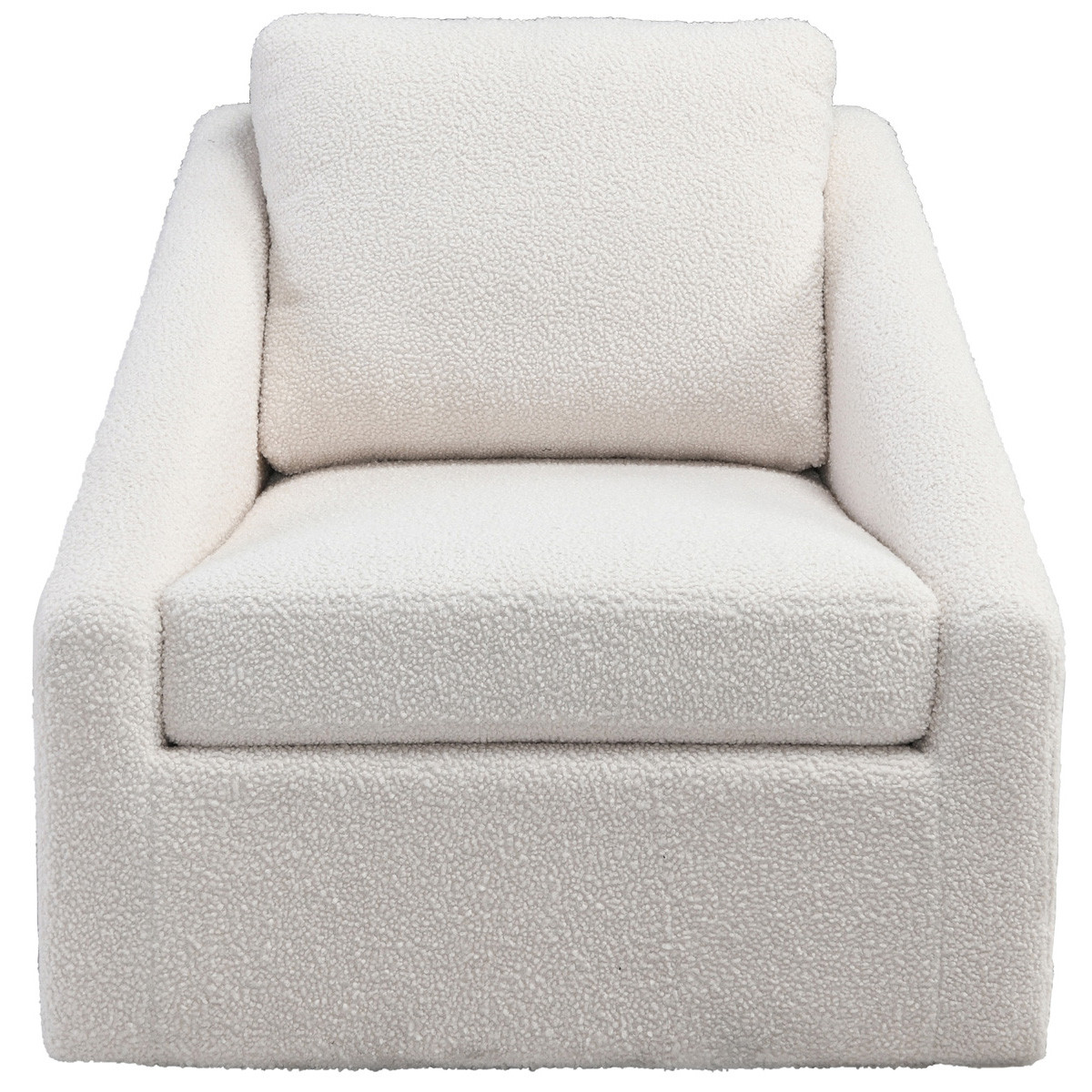 Monticello Swivel Fabric Accent Chair
