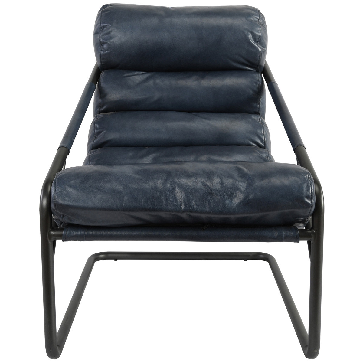 Jackson Top Grain Leather Accent Chair