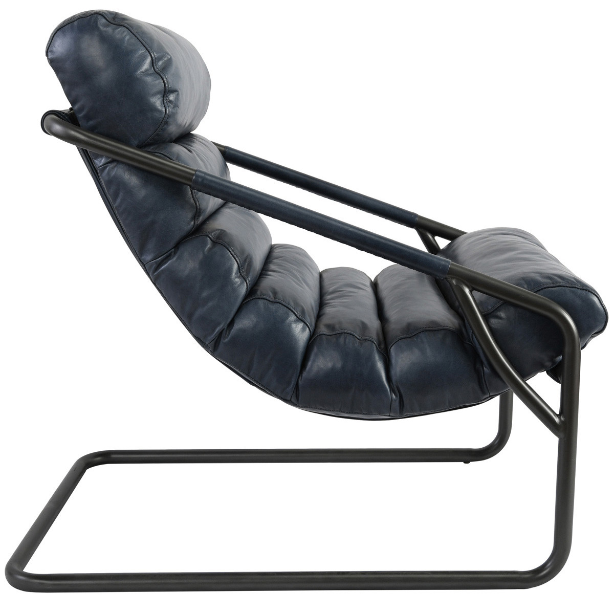Jackson Top Grain Leather Accent Chair
