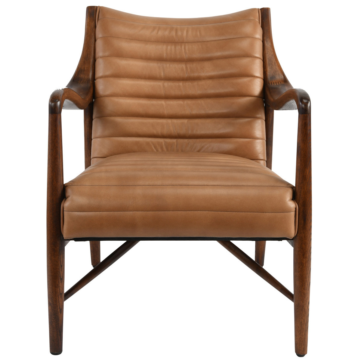 Kenneth Top Grain Leather Club Chair