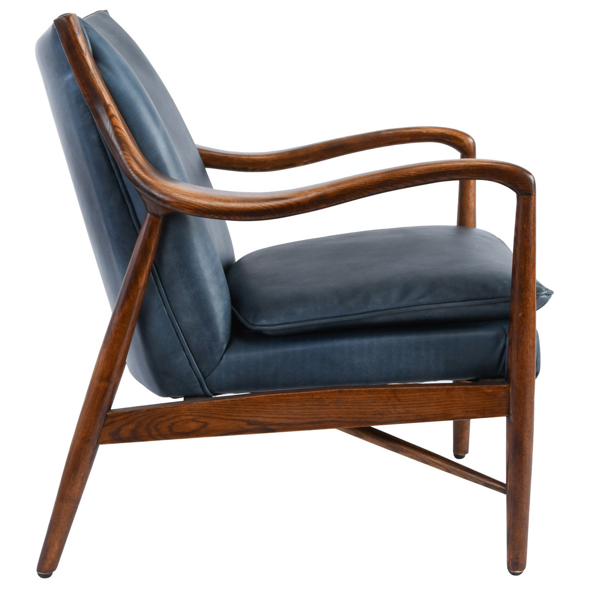 Kiannah Top Grain Leather Club Chair