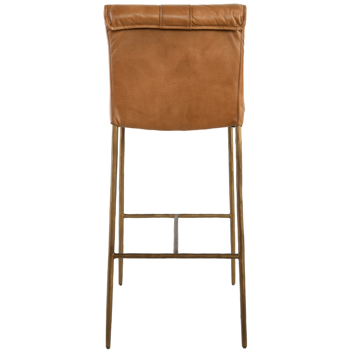 Mayer Top Grain Leather Bar Stool