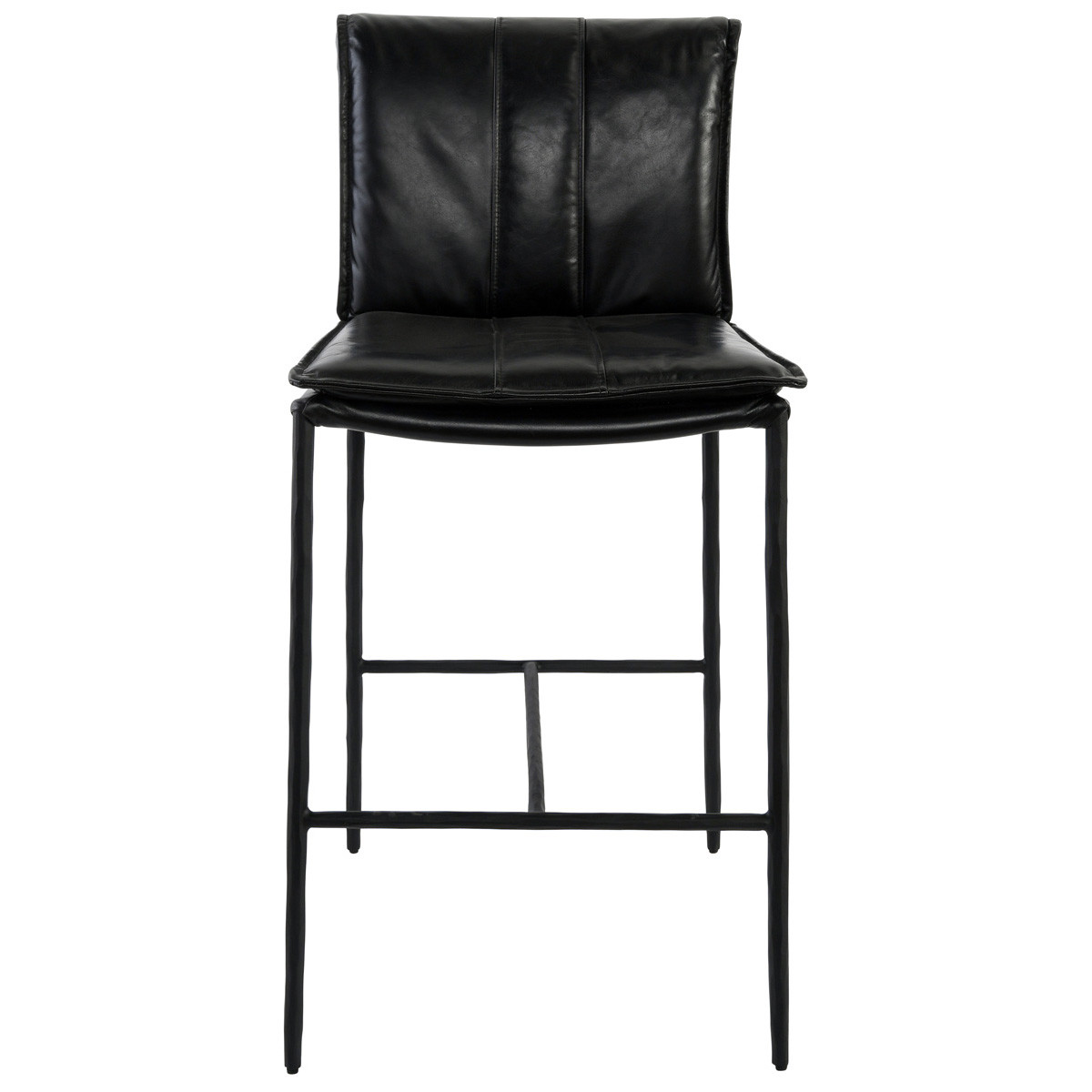 Mayer Top Grain Leather Counter Stool