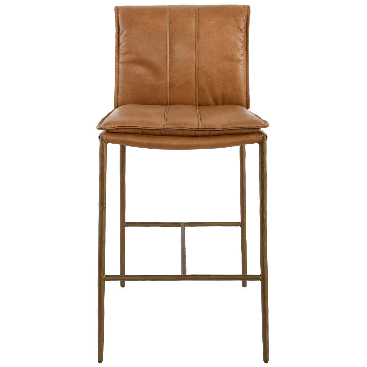 Mayer Top Grain Leather Counter Stool