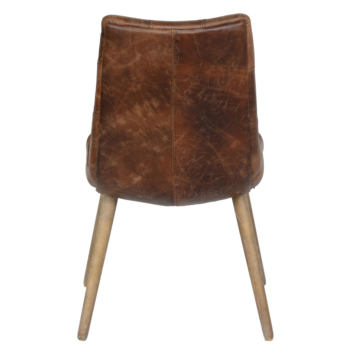 Roosevelt Top Grain Leather Dining Chair