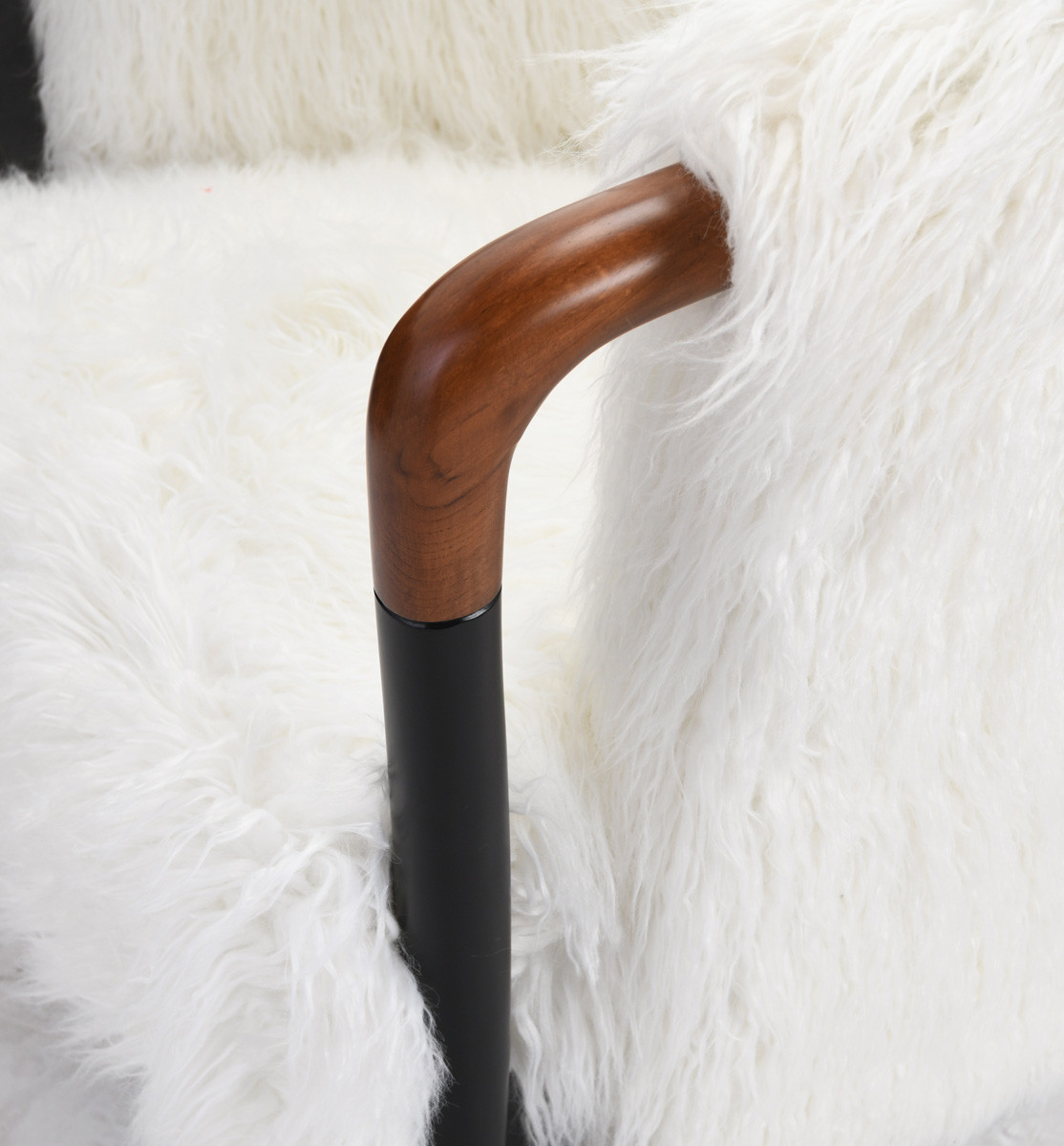 Piper Faux Fur Accent Chair