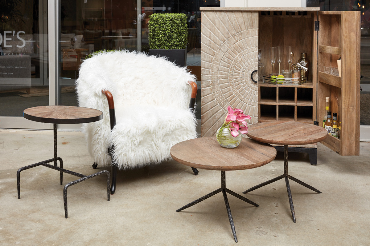 Piper Faux Fur Accent Chair