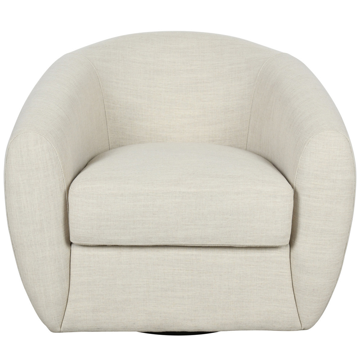 Dominic Swivel Fabric Accent Chair