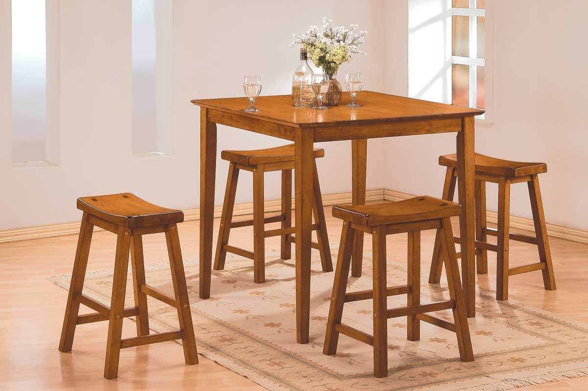 Saddleback Transitional Counter Dining Room Set by Homelegance