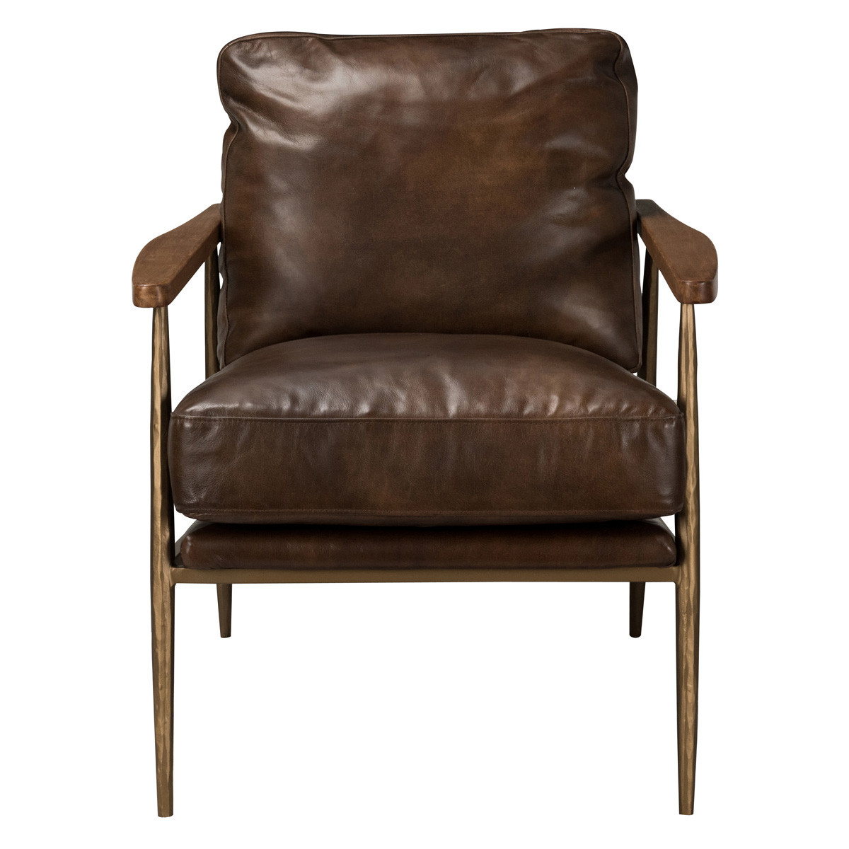Christopher Top Grain Leather Club Chair