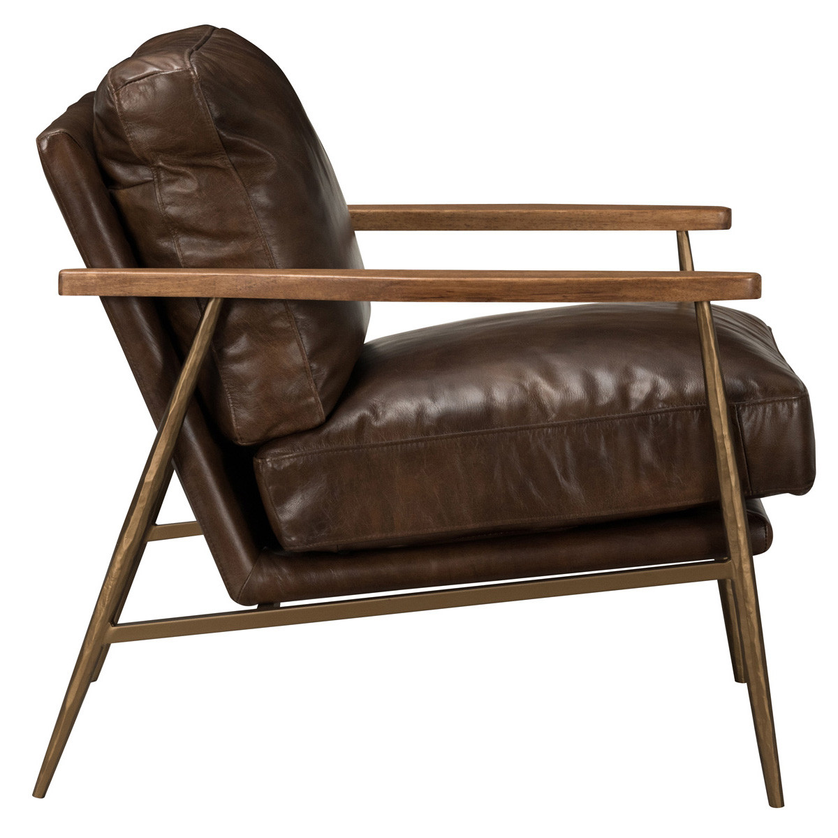 Christopher Top Grain Leather Club Chair
