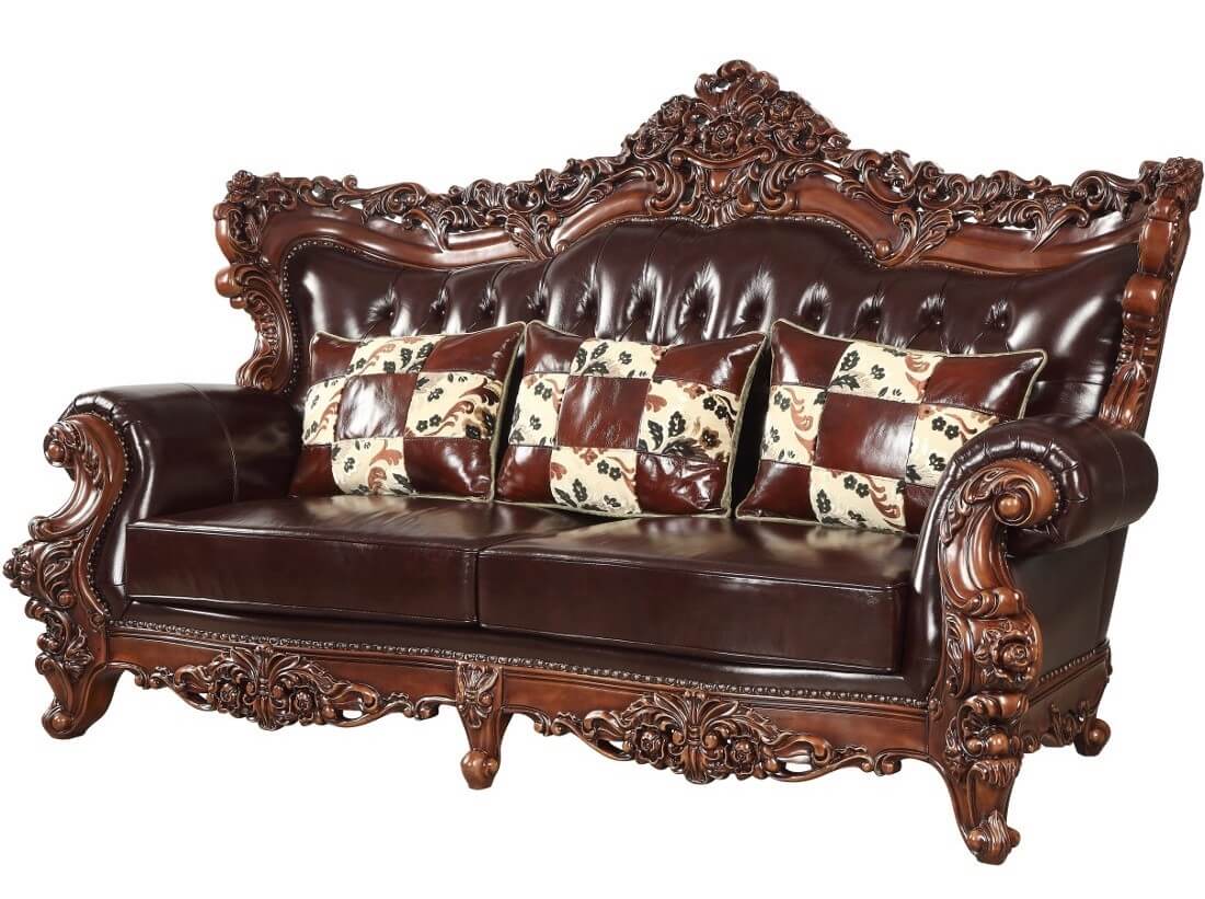 Acme Furniture - Eustoma Sofa w-3 Pillows