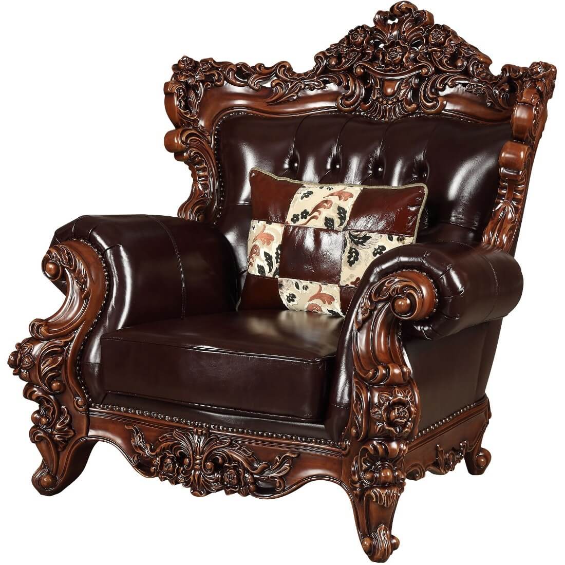 Forsythia Leather Chair