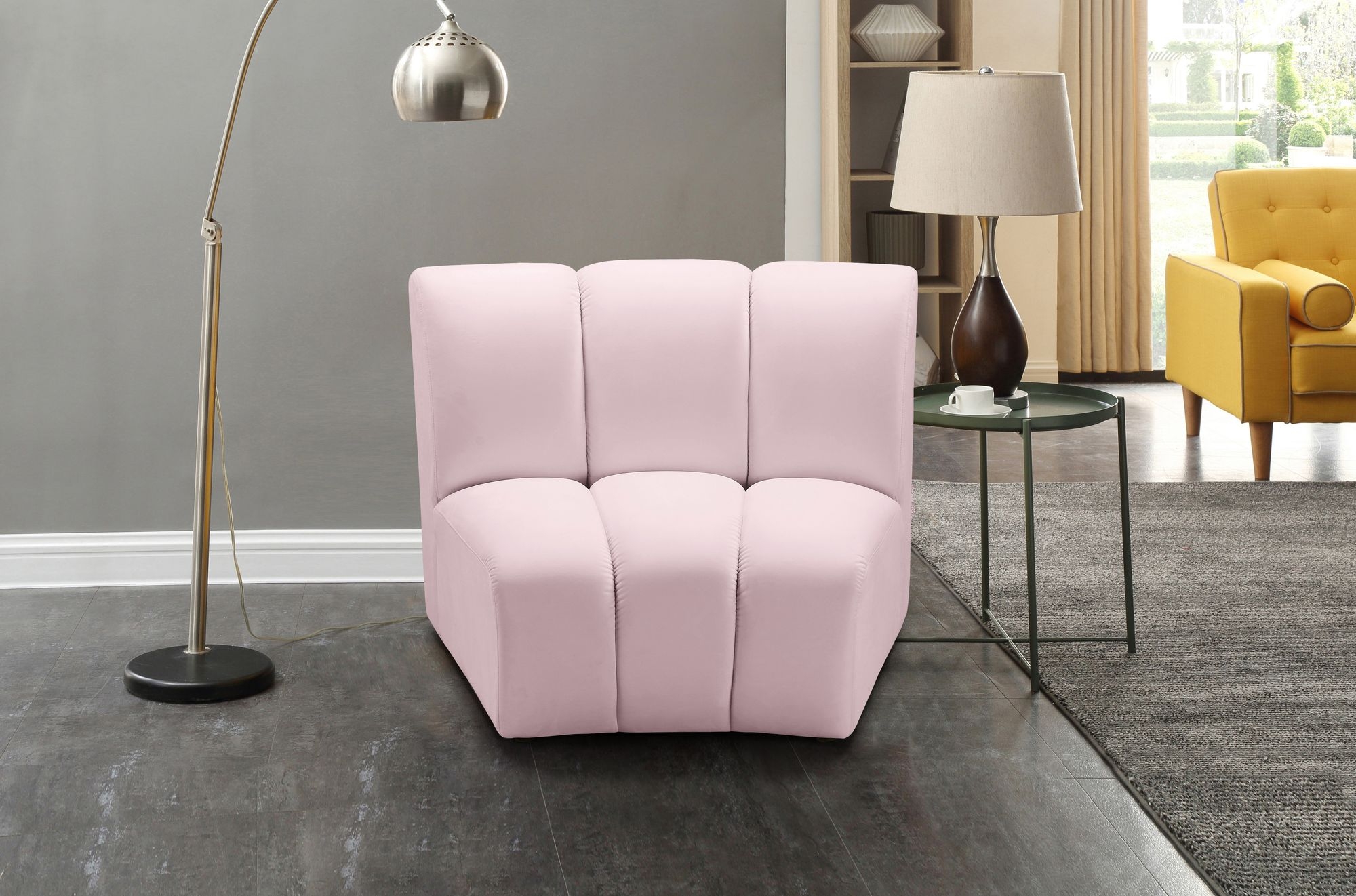Infinity Velvet Modular Chair