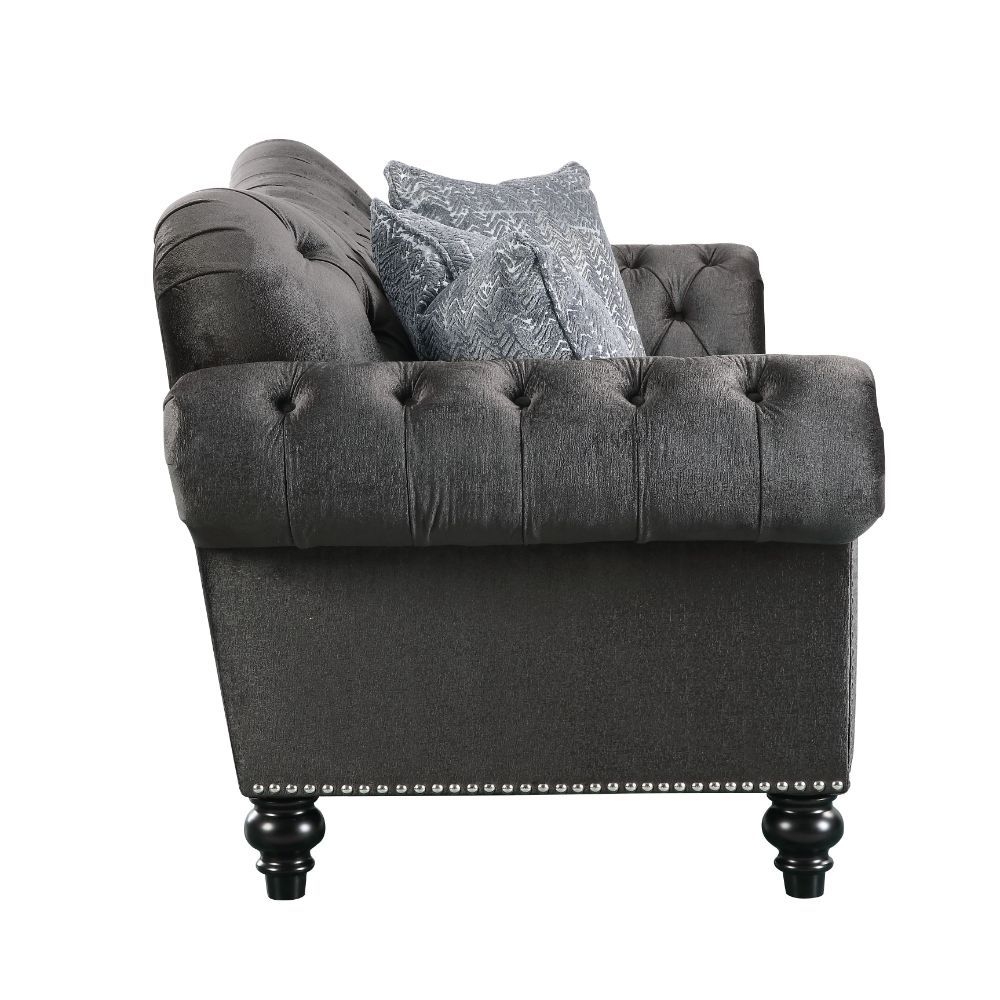 Gaura Velvet Living Room Set