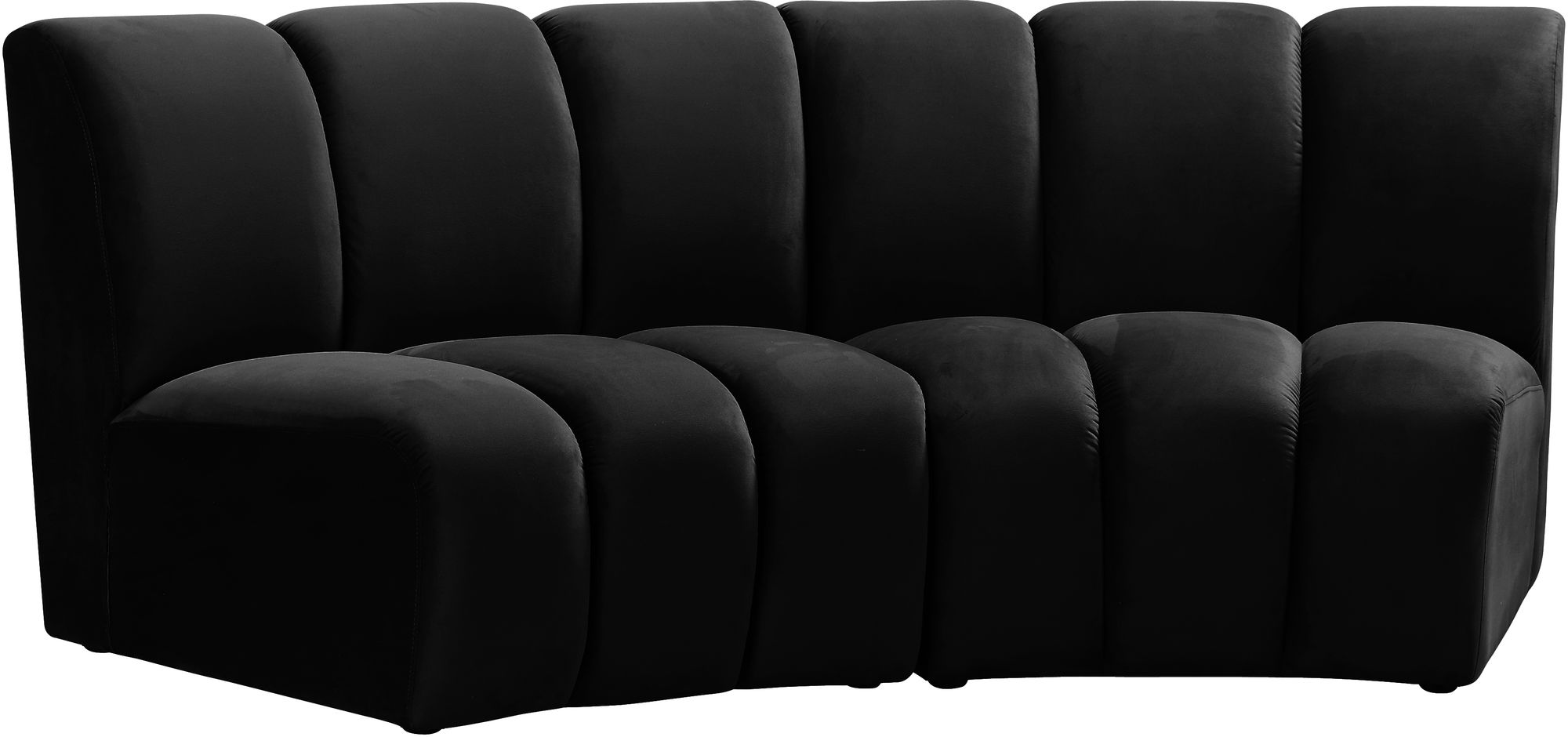 Infinity Velvet Modular Loveseat