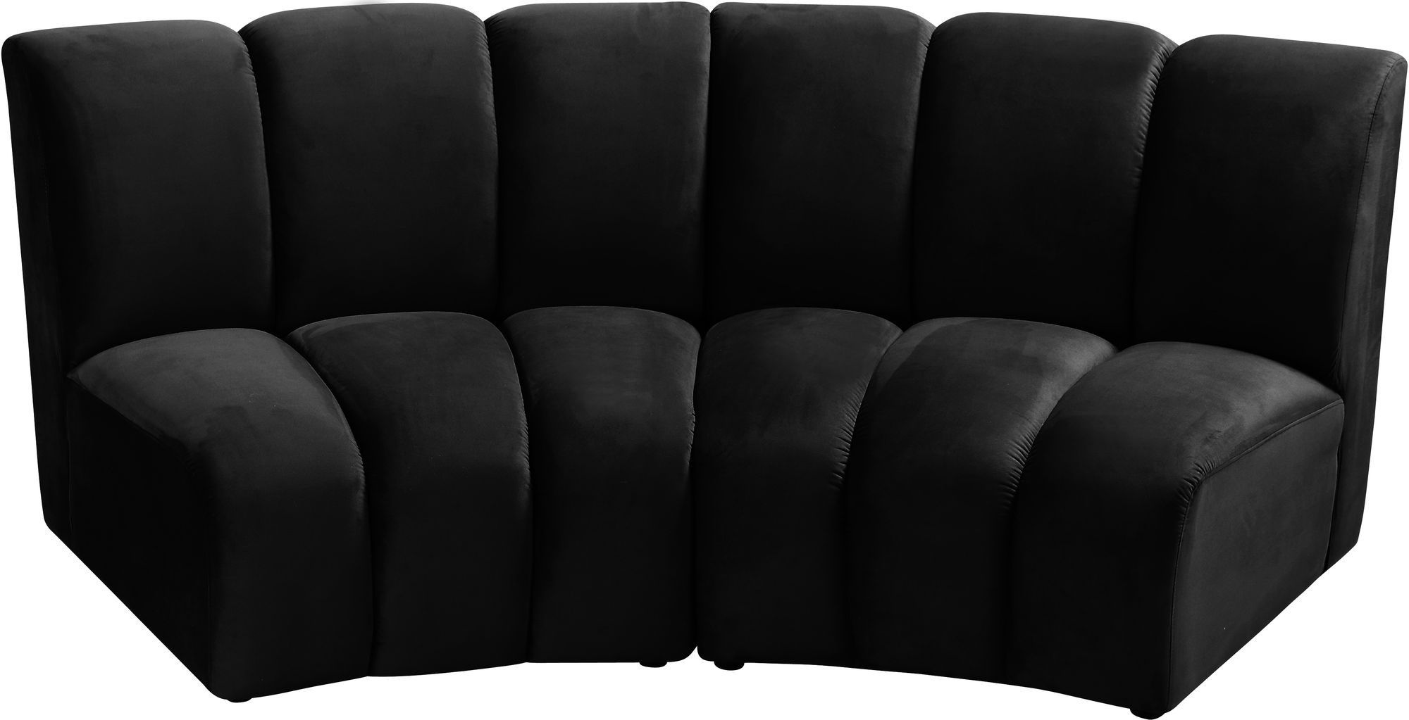 Infinity Velvet Modular Loveseat