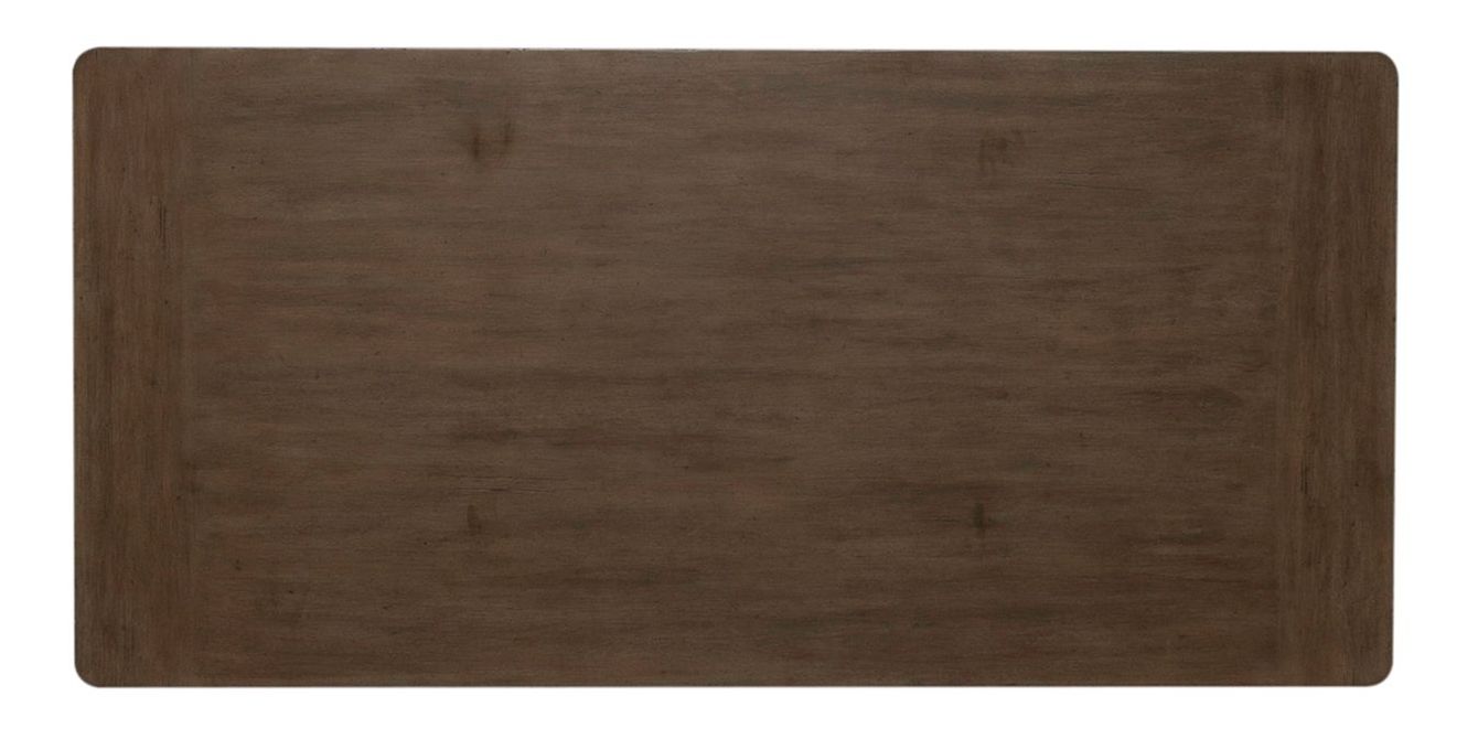 Meritage Rectangular Wood 3-Drawer Jr Executive Desk
