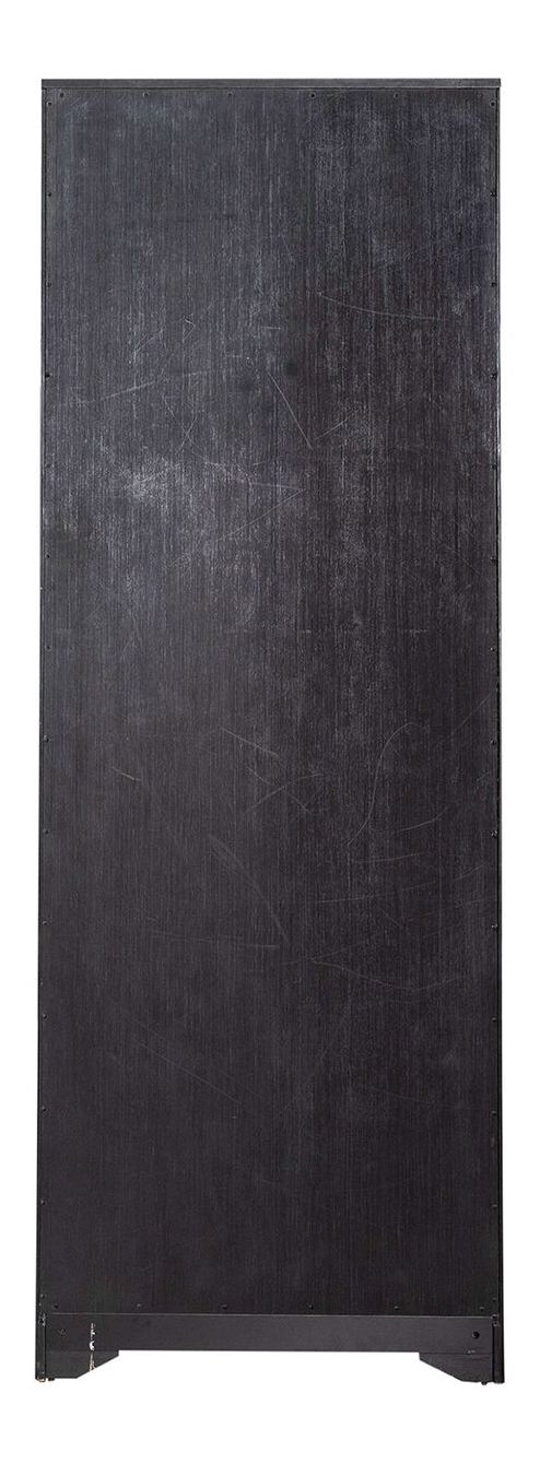 Meritage Wood Stepped Bookcase Wall