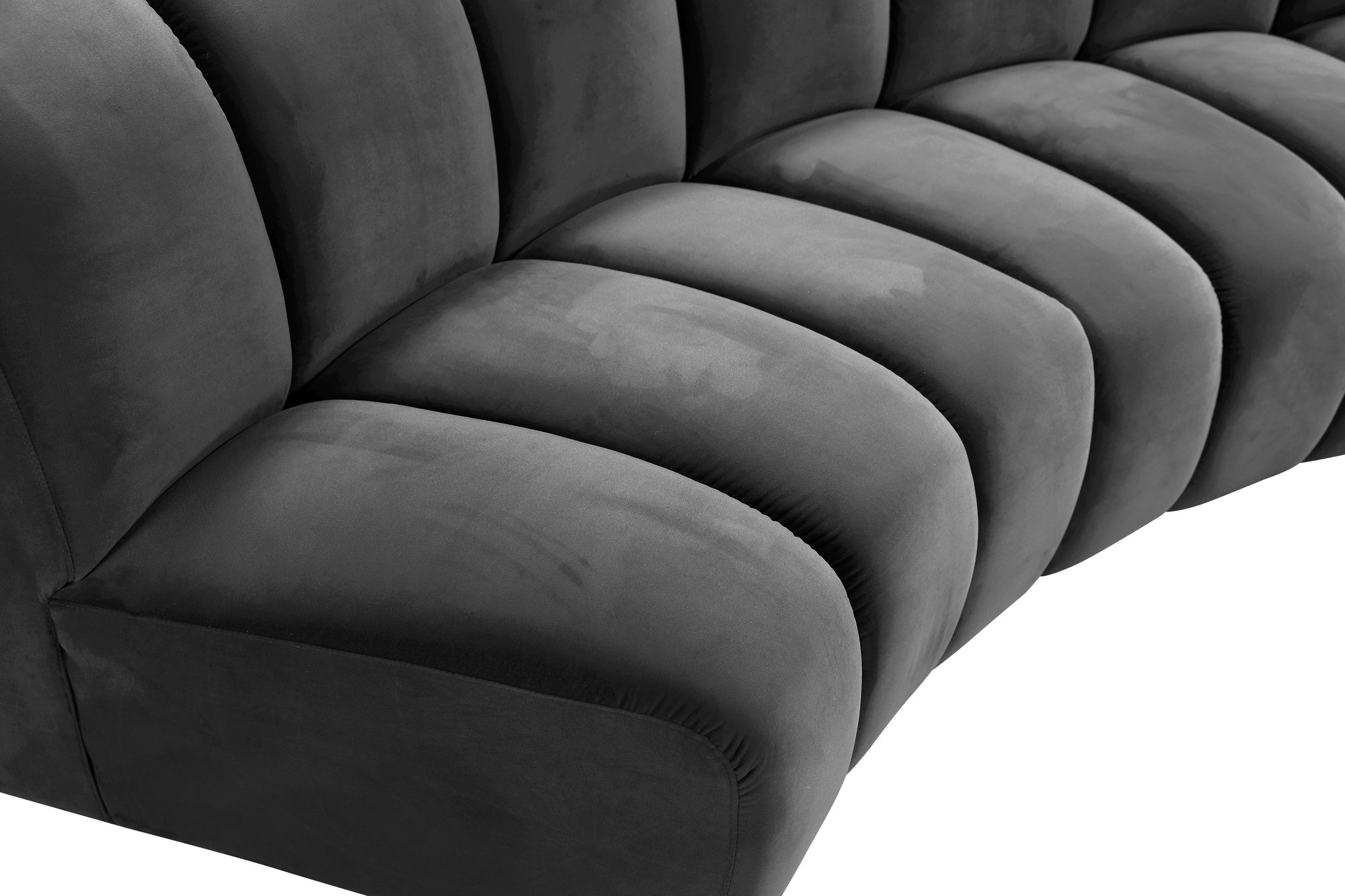 Infinity Velvet Modular Loveseat