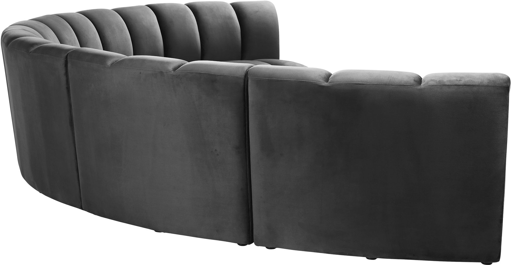 Infinity 174" 6-Piece Boucle Fabric Sectional Sofa