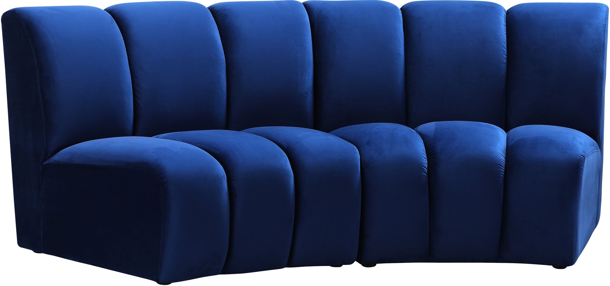 Infinity Velvet Modular Loveseat