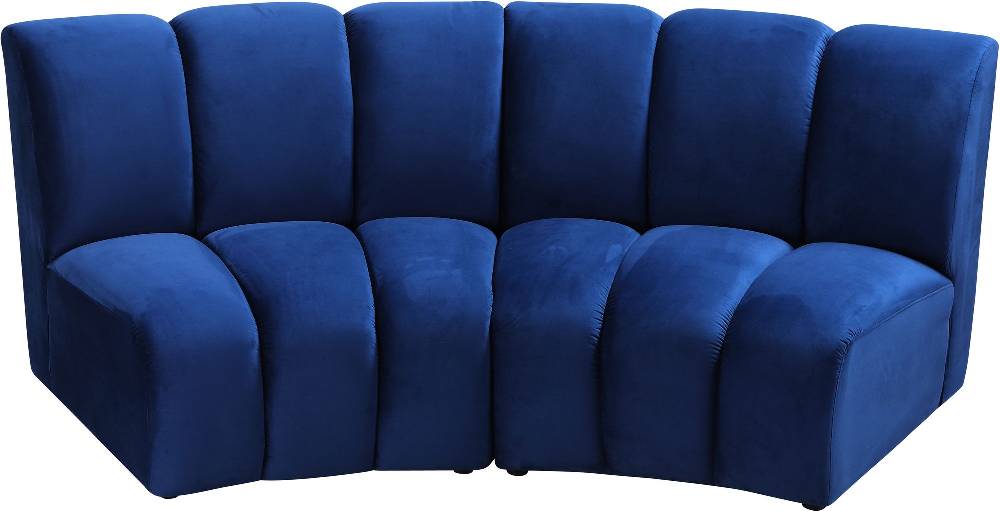Infinity Velvet Modular Loveseat