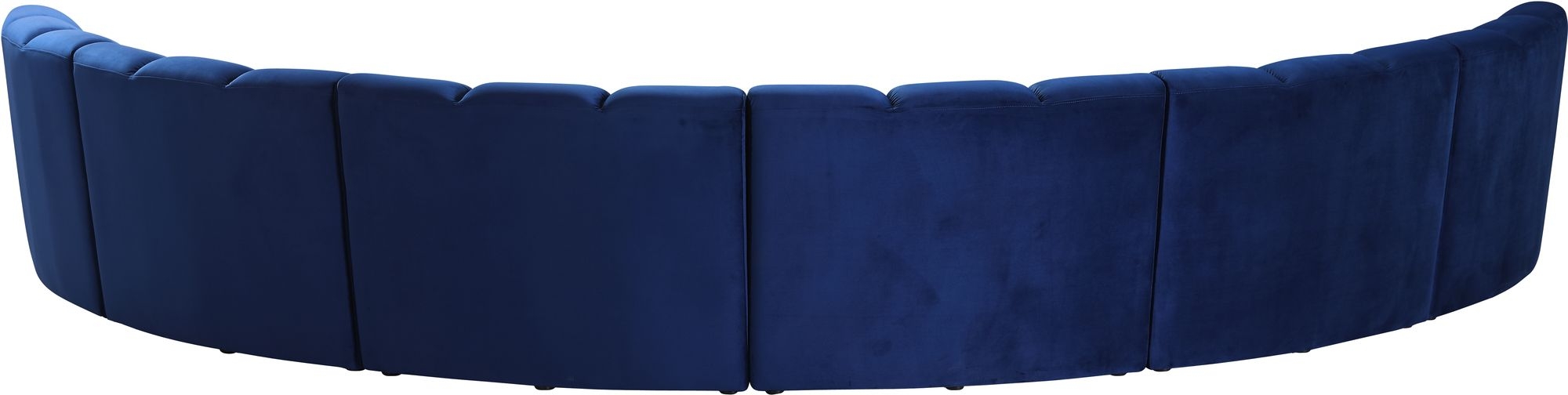 Infinity 174" 6-Piece Boucle Fabric Sectional Sofa