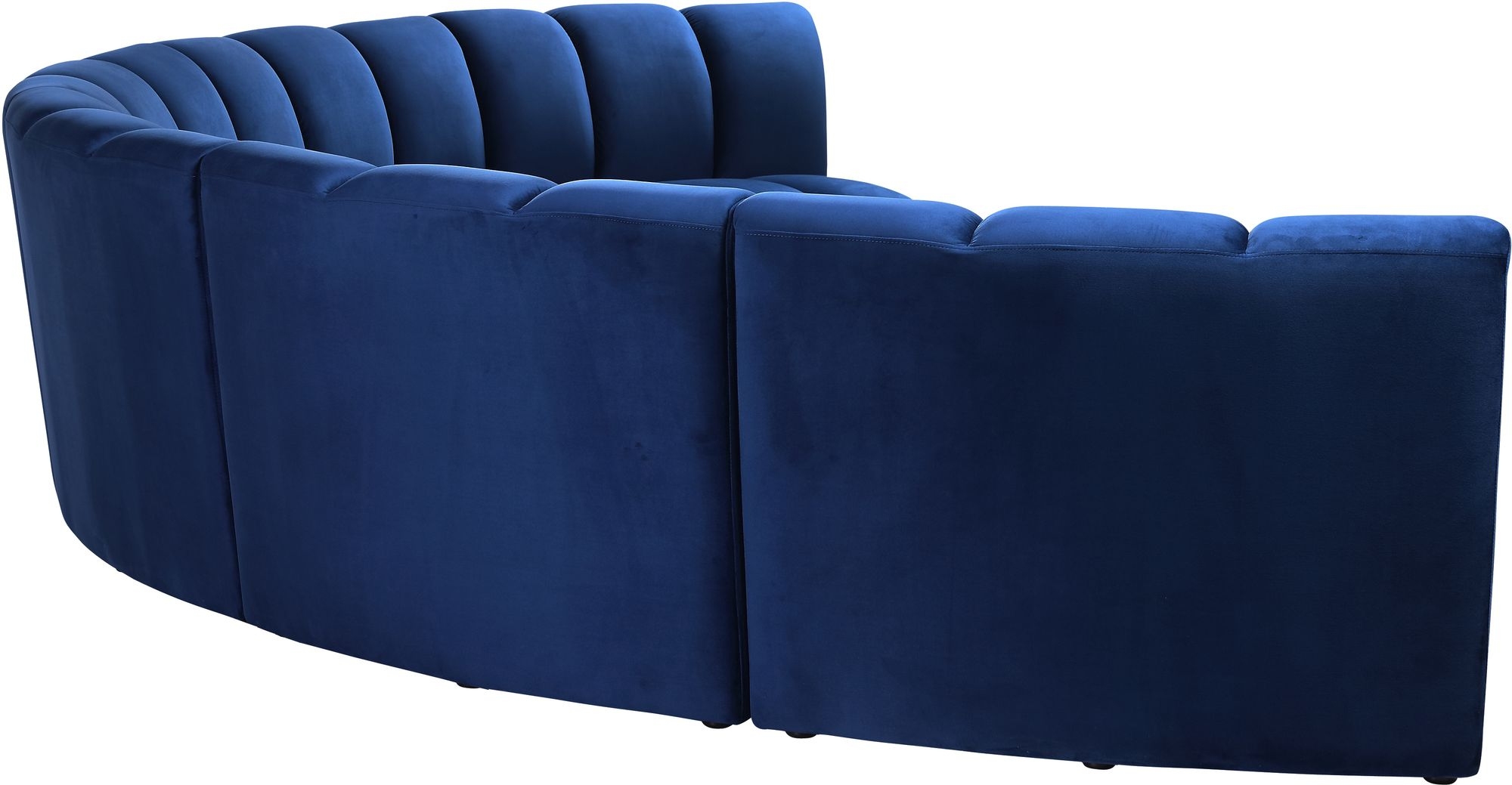 Infinity 174" 6-Piece Boucle Fabric Sectional Sofa
