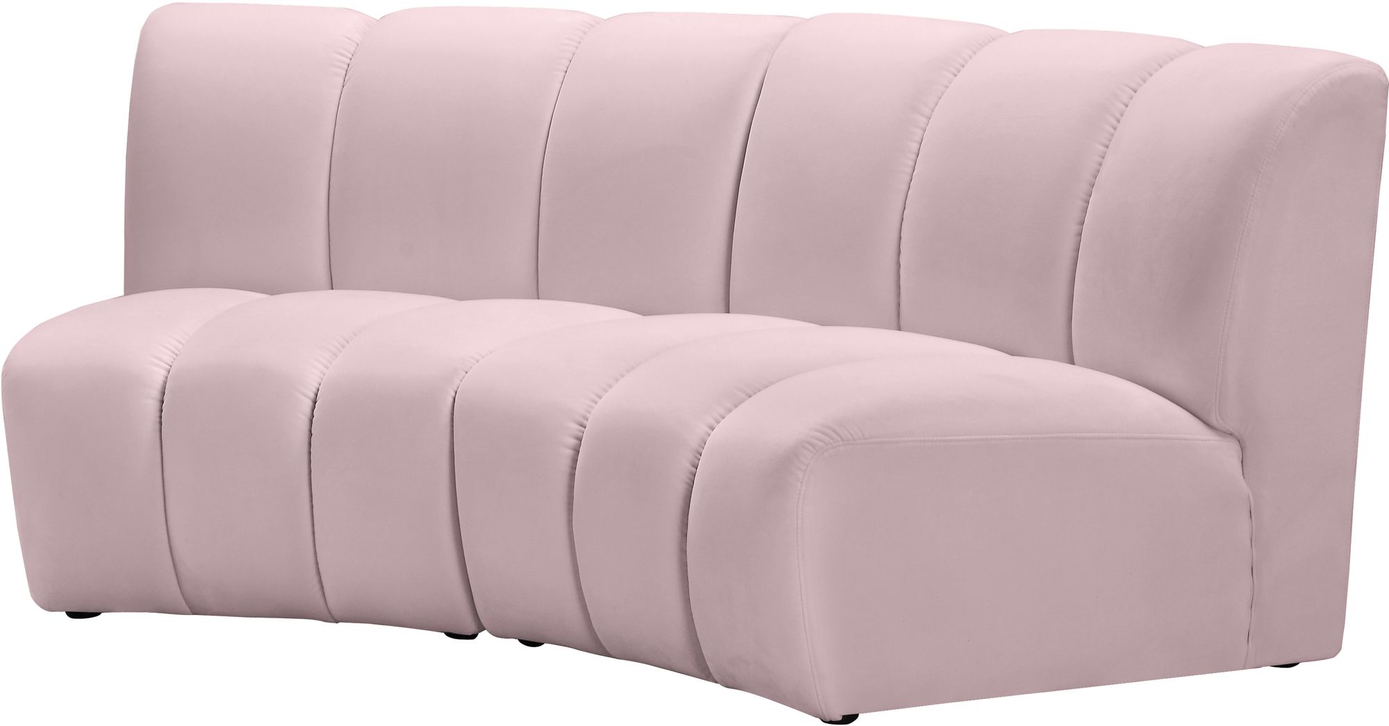 Infinity Velvet Modular Loveseat