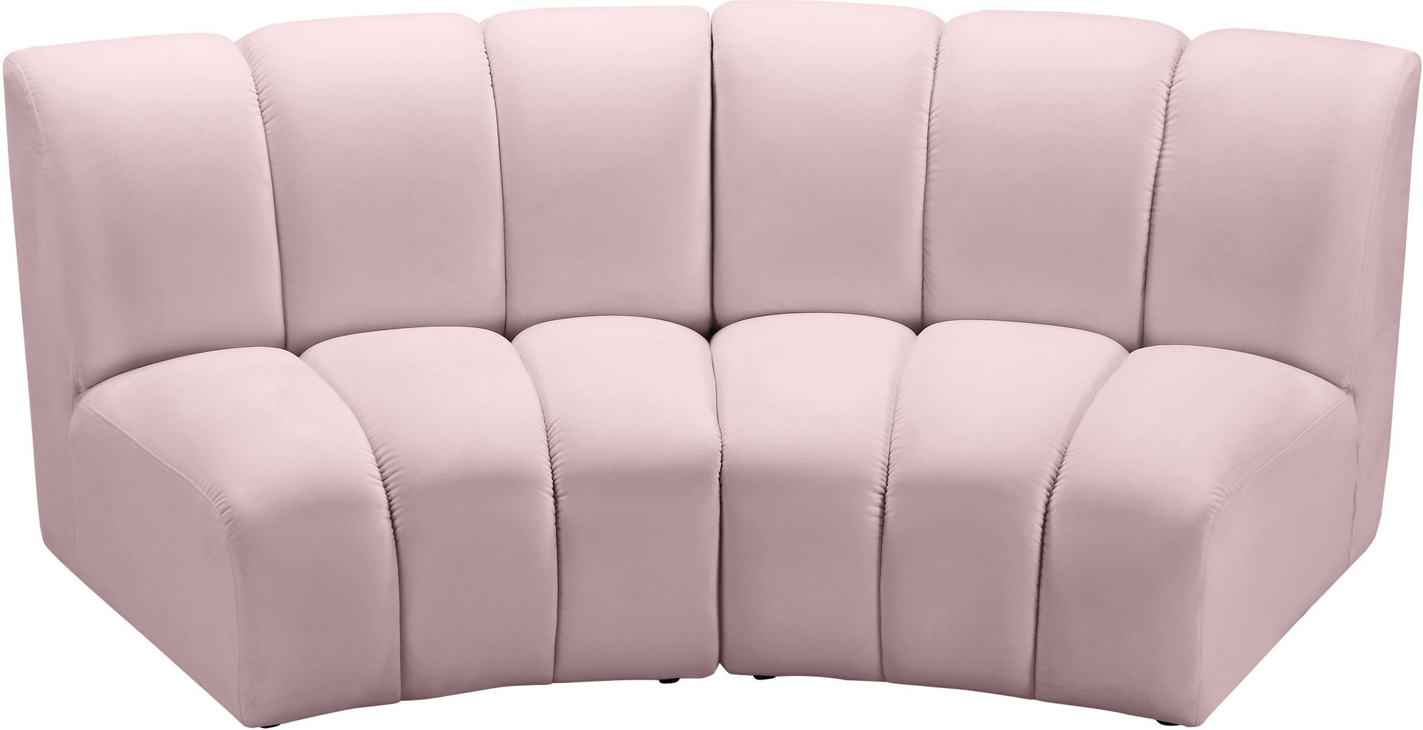 Infinity Velvet Modular Loveseat