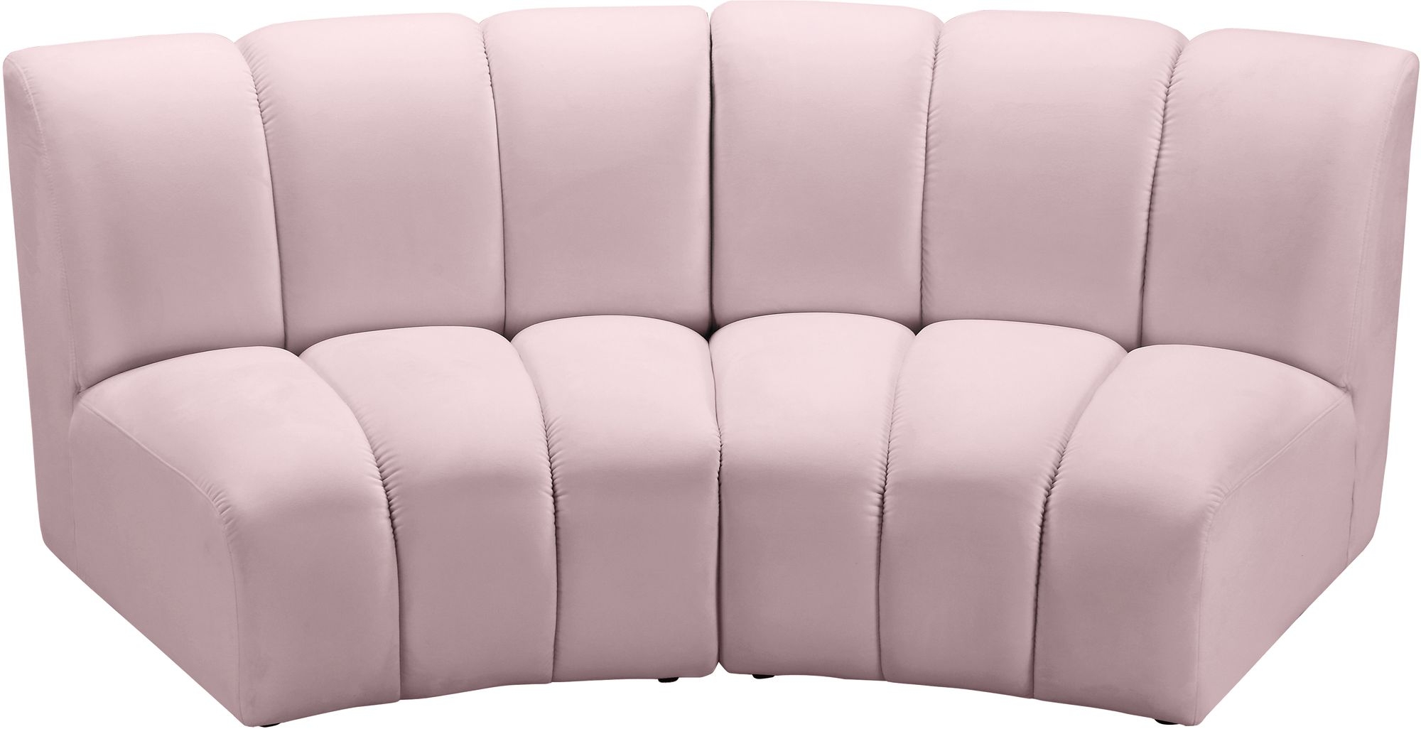 Infinity Velvet Modular Loveseat
