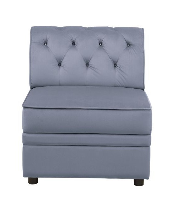 Bois II Velvet Modular Sofa Set
